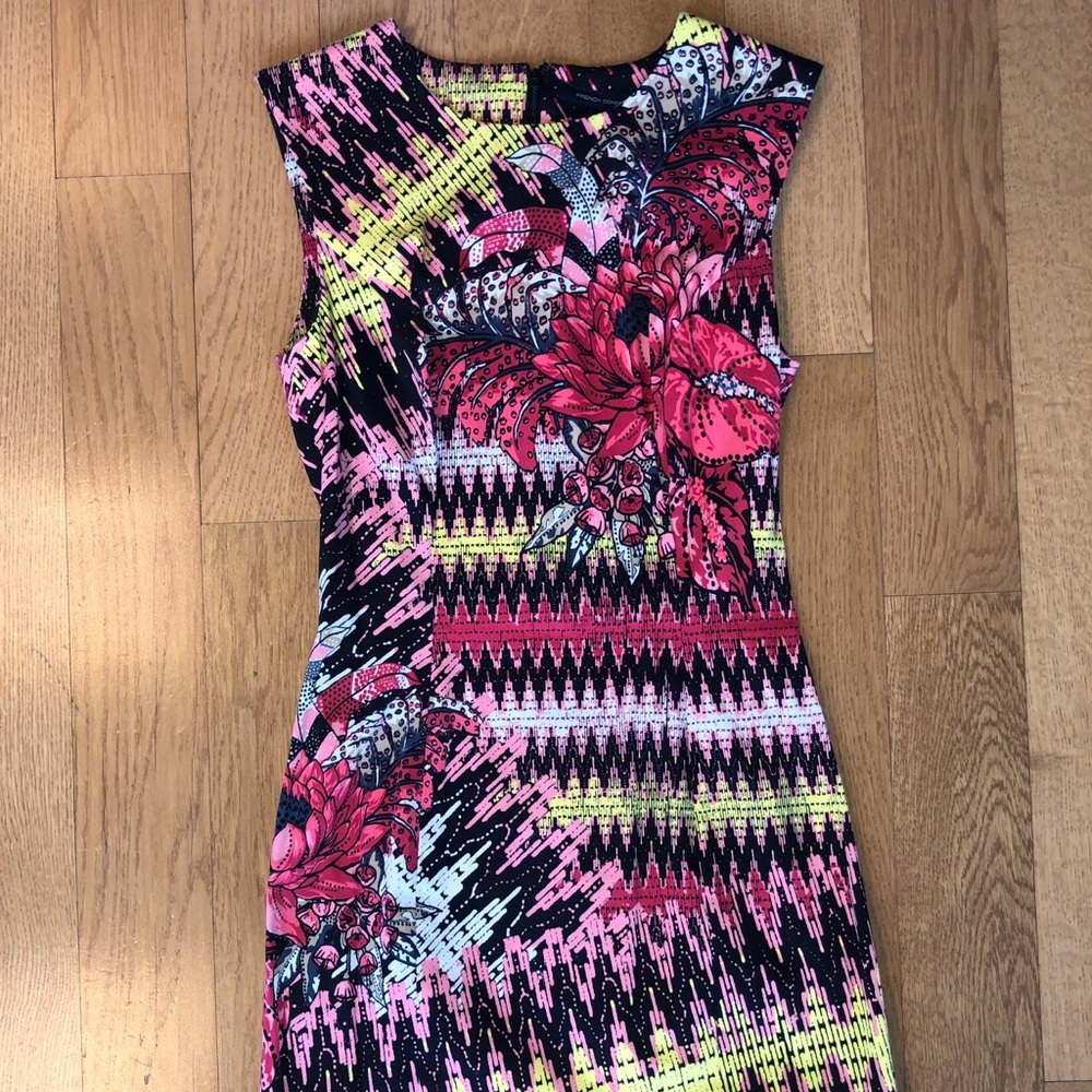 French Connection patterned cocktail dress